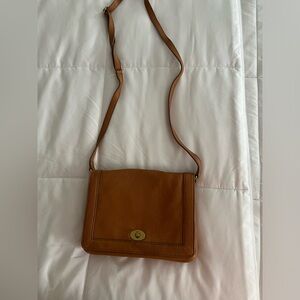 Brown Leather Crossbody Bag